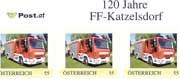 Sonderbriefmarke 120 Jahre FF -Katzelsdorf