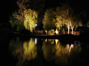 Nachtaufnahme am Teich